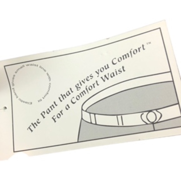 NWT Tribella Front Zip Straight Leg Button Hold Front Pockets Brown Pants Size 8 - Picture 4 of 7